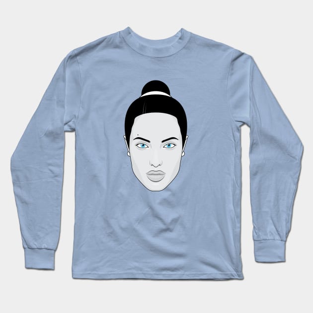 Angelina Long Sleeve T-Shirt by Woah_Jonny